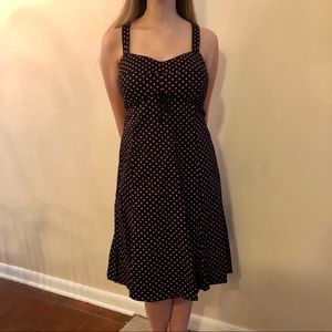 Beautiful strapped polka dot dress